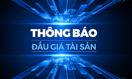 Thông báo bán đấu giá tài sản